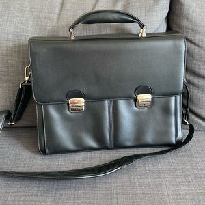Vintage Genuine Leather Briefcase Bag